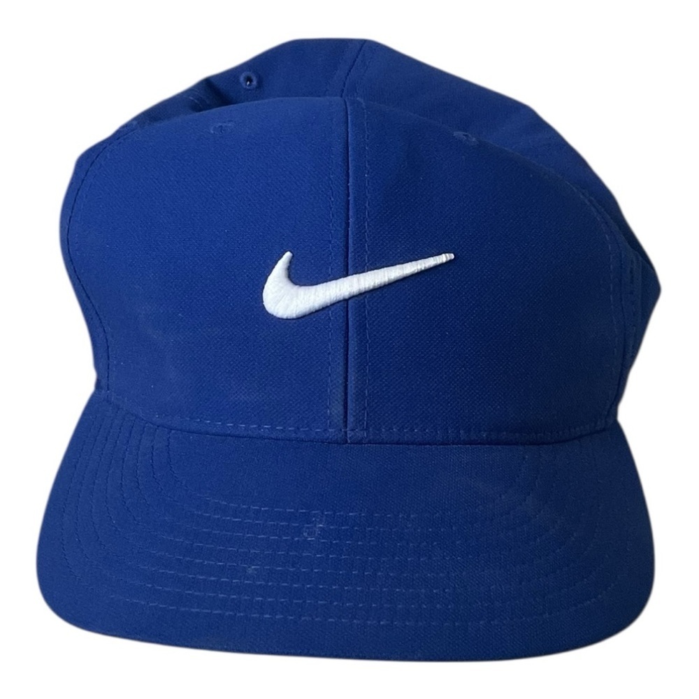 Nike RZN Flex-Fit Golf Hat Blue L/XL - Picture 2 of 4